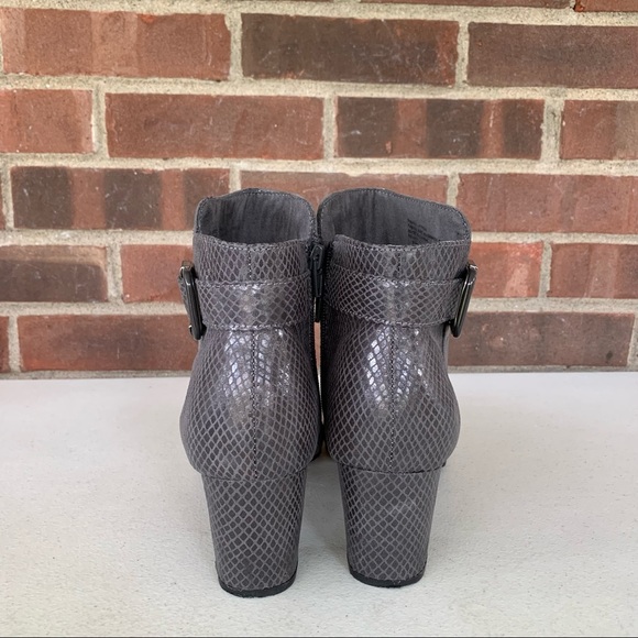 Karen Scott Women’s ivyy Almond Toe Ankle Boots, Grey, Size US 9.5 M - Picture 8 of 9